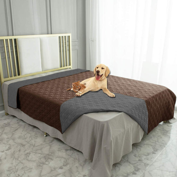 Ameritex Waterproof Dog Bed Cover Pet Blanket for Furniture Bed Couch Sofa Reversible26