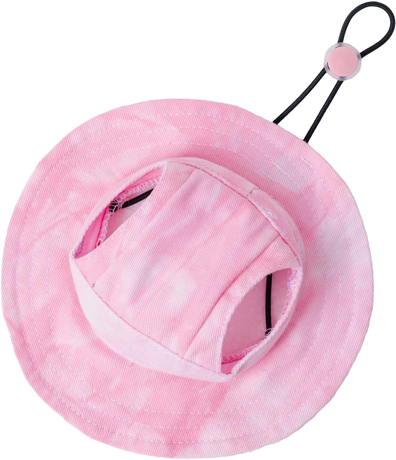 pet-hat-with-ear-holes-sunscreen-baseball-cap-suitable-for-small-and-medium-sized-dogs-outdoor-climbing-hat-in-summer-pet-products-pink-large