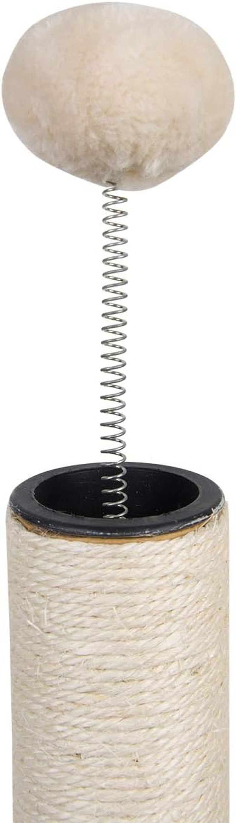 cat-scratching-post-with-carpet-botton-base-and-spring-teasing-toy-ball-for-indoor-cats-and-kittens-grey