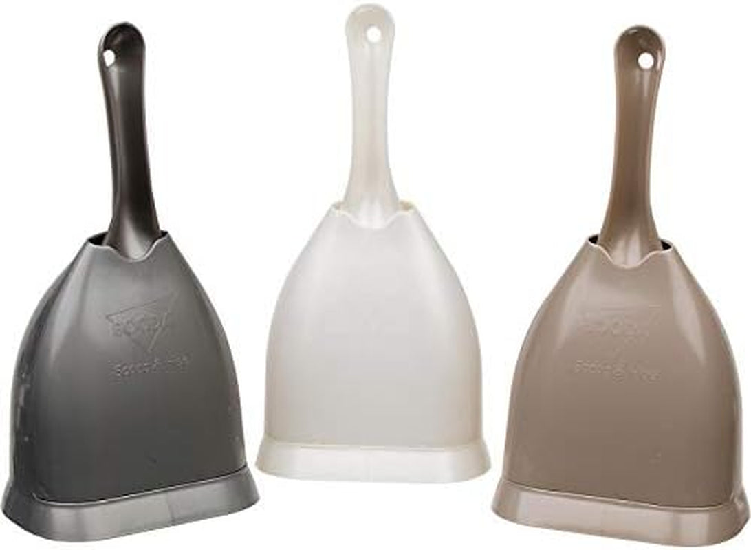 petmate-scoop-n-hide-cat-litter-scoop-with-discreet-litter-scoop-holder-brushed-nickel