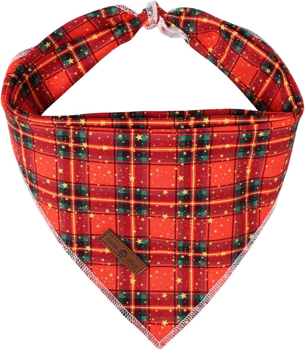 lionet-paws-dog-bandana-for-small-medium-large-dogs-cat-kerchief-blue-doit-triangle-bibs-scarf-for-girl-or-boy