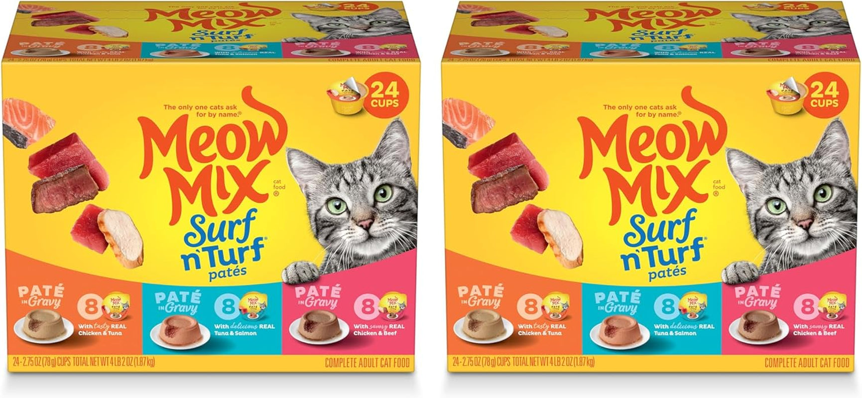 meow-mix-pate-in-gravy-surf-n-turf-pates-variety-pack-wet-cat-food-2-75-oz-cup-12-pack