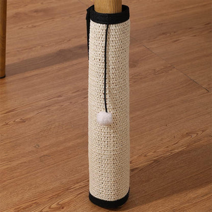 HAOZAIKEJI Cat Scratcher Mat, 2PCS Natural Sisal Cat Scratching Pad, Heavy Duty Couch Guard, Protecting Furniture, Easy Installation, Indoor, All Breed Sizes, Durable, Eco Friendly, Non Toxic10