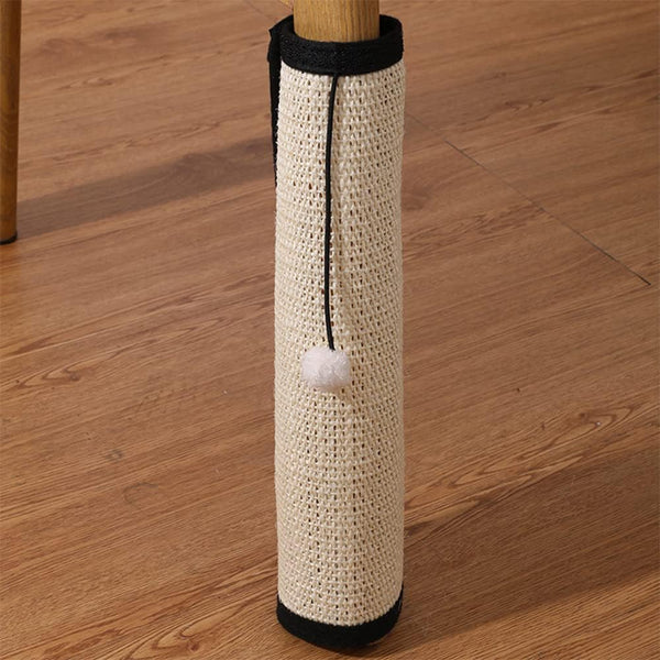 HAOZAIKEJI Cat Scratcher Mat, 2PCS Natural Sisal Cat Scratching Pad, Heavy Duty Couch Guard, Protecting Furniture, Easy Installation, Indoor, All Breed Sizes, Durable, Eco Friendly, Non Toxic10