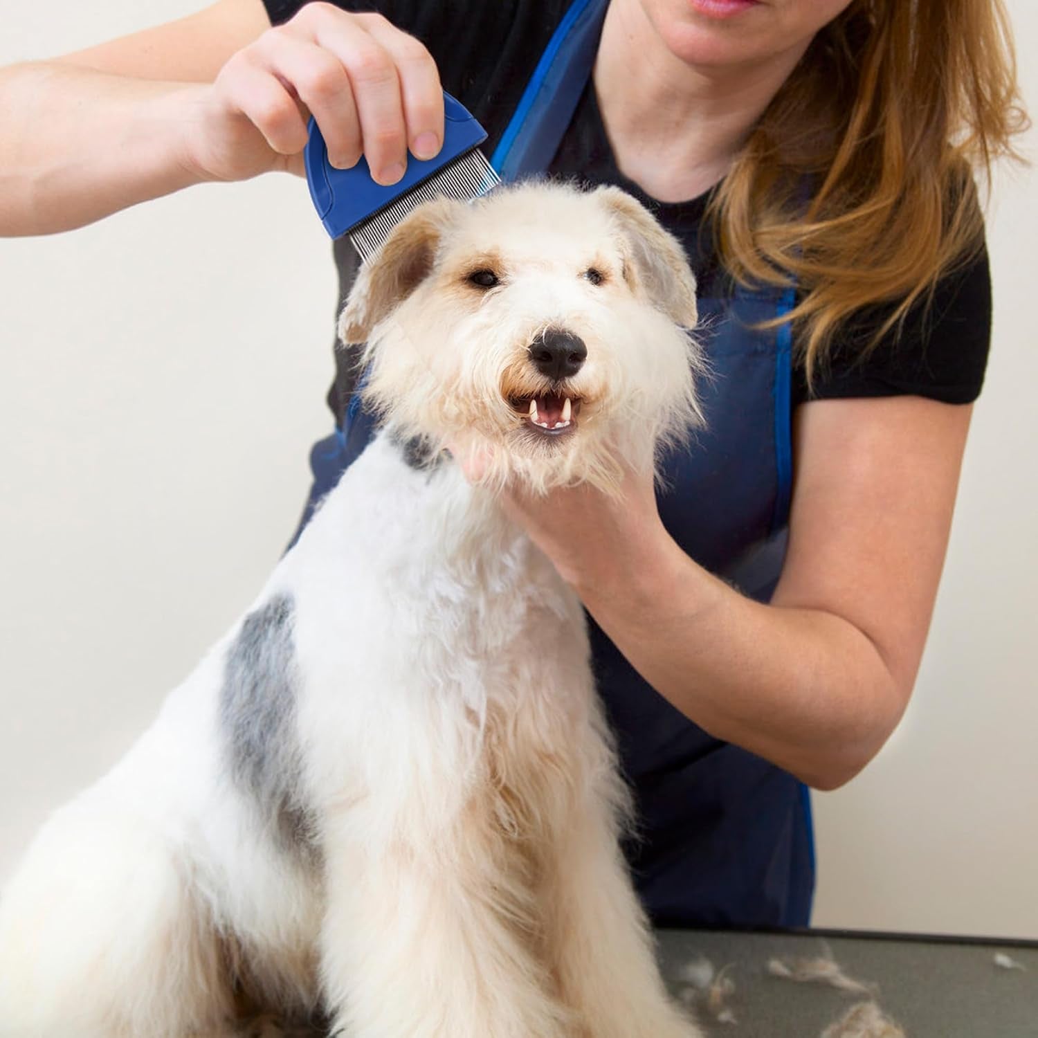 prime-pets-flea-comb-for-dogs-and-cats-stainless-steel-pet-grooming-comb-for-flea-checks-dander-loose-hair-and-tear-stain-debris