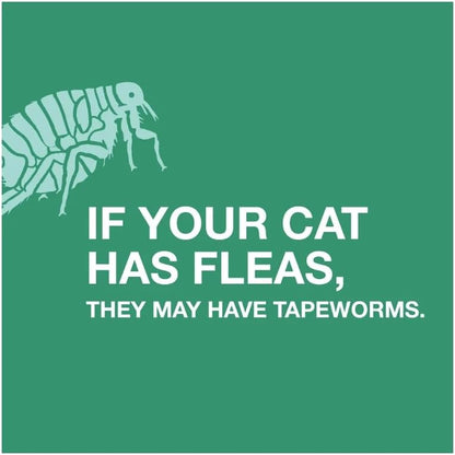 Elanco Tapeworm Dewormer (Praziquantel Tablets) for Cats and Kittens 6 Weeks and Older, 3-Count3