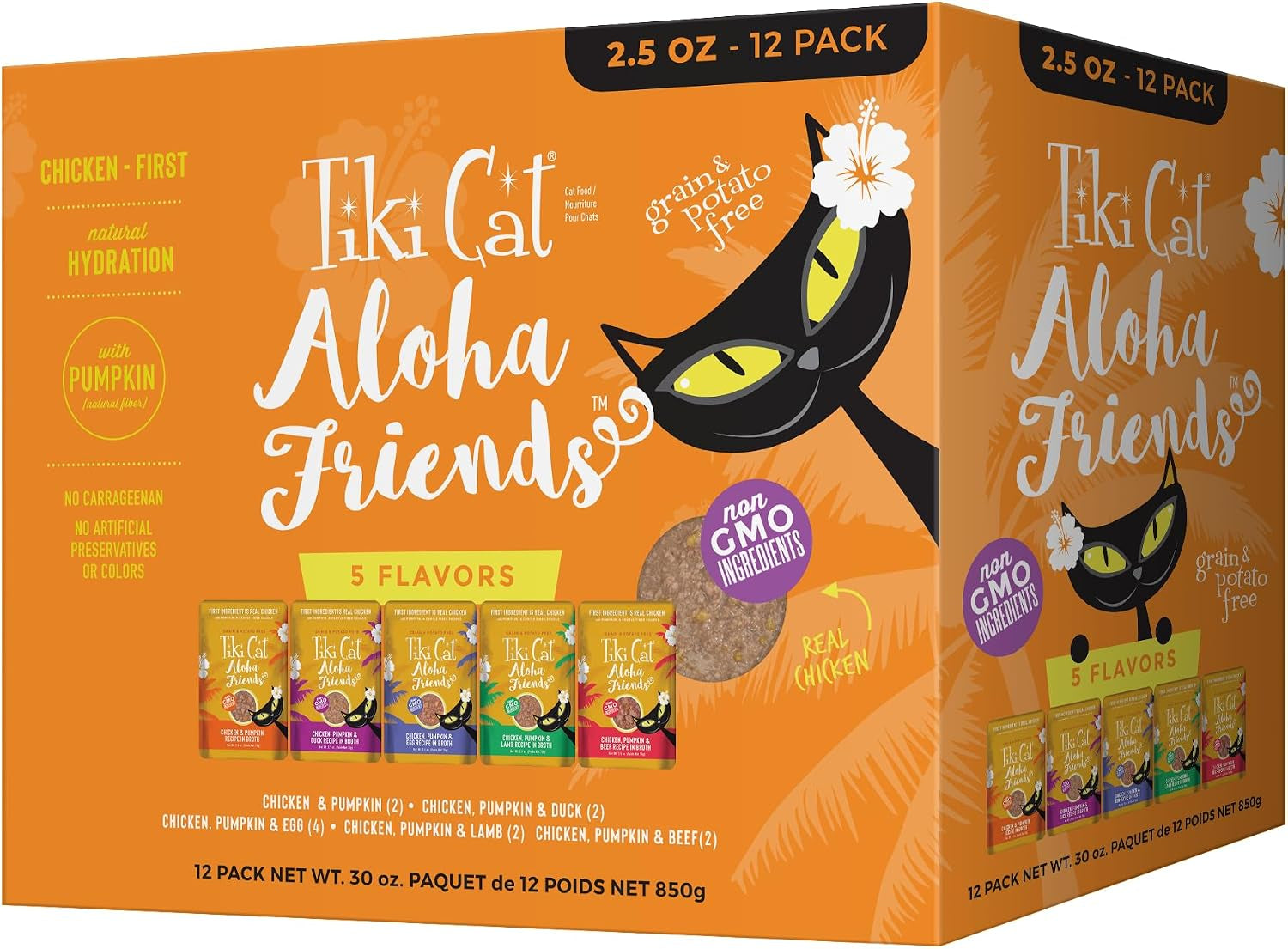 tiki-cat-aloha-friends-variety-pack-meaty-flavors-mixed-with-pumpkin-wet-high-protein-high-moisture-cat-food-for-all-life-stages-2-5-oz-pouch-pack-of-12