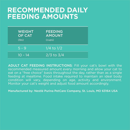Purina ONE Sensitive Stomach, Sensitive Skin, Natural Dry Cat Food, +Plus Sensitive Skin and Stomach Formula - 16 Lb. Bag6