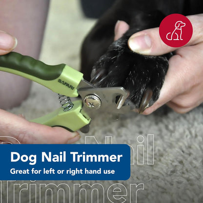 Coastal Pet Safari Professional Dog Nail Trimmer - Dog Nail Clippers for Grooming - Dog Claw Care for Small & Large Dogs - Nail Trimmer - Pet Supplies for Dog Grooming - Standard, 5" X 1.5"2