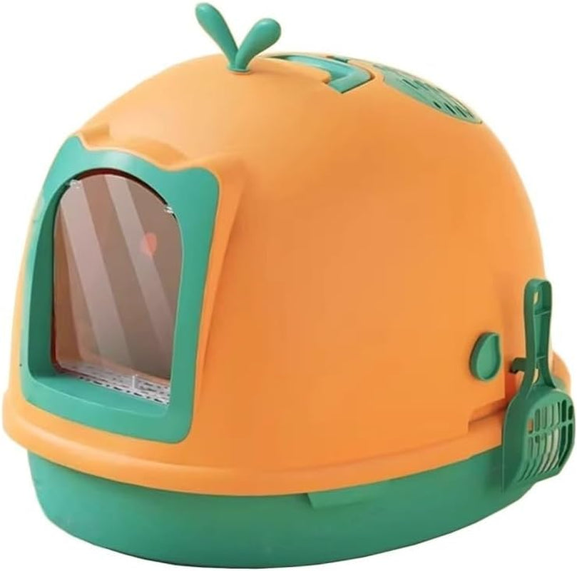 pet-supplies-covered-cat-litter-box-with-scoop-top-entry-anti-splash-design-forgray