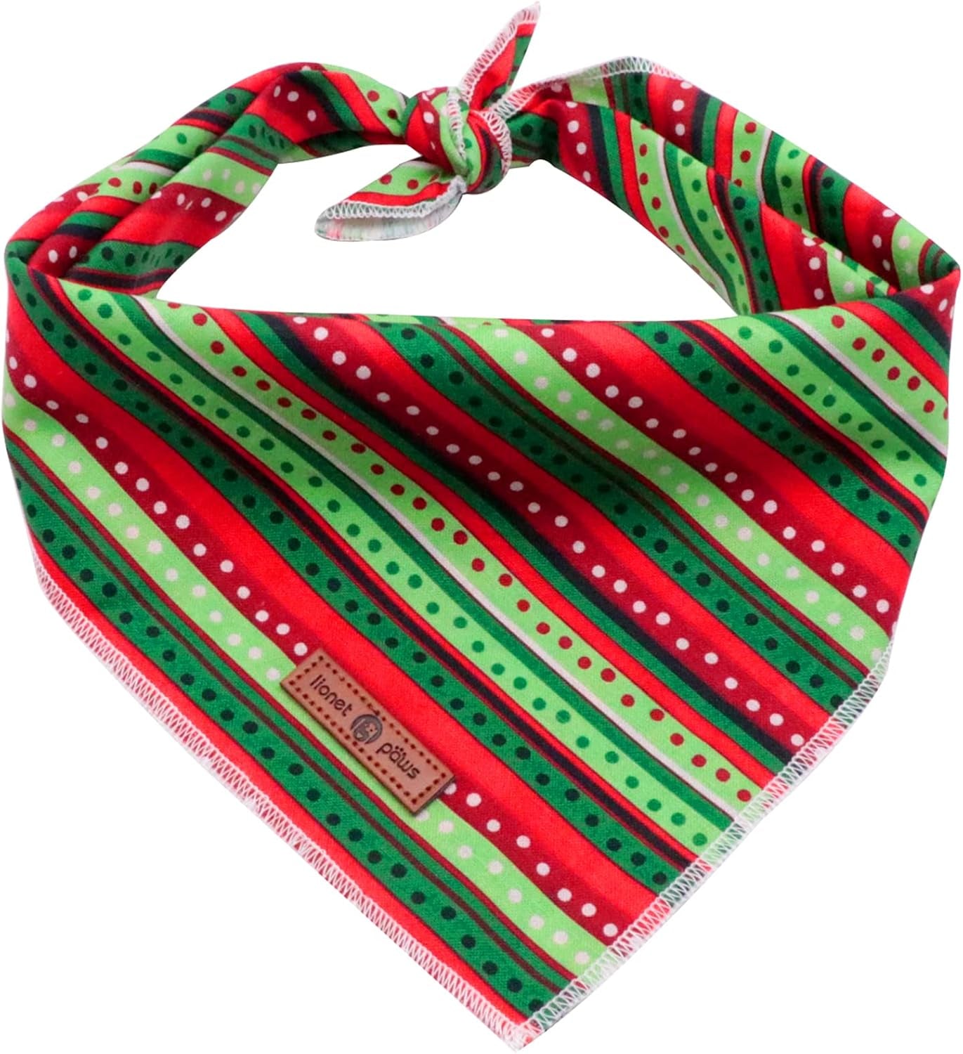 lionet-paws-dog-bandana-for-small-medium-large-dogs-cat-kerchief-blue-doit-triangle-bibs-scarf-for-girl-or-boy
