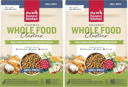 The Honest Kitchen Whole Food Clusters Small Breed Whole Grain Chicken Dry Dog Food, 4 Lb Bag11