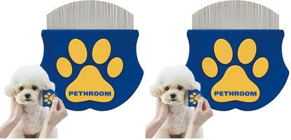 PETHROOM Professional Eye Comb for Pets, Stainless Steel Tear Stain Remover | Gentle Round-Head Grooming Tool for Cats & Dogs, Compact & Portable for Eye Gunk Removal10