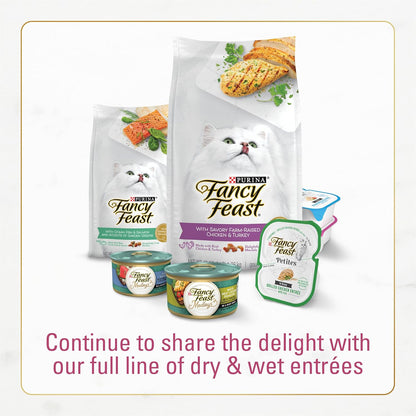 Purina Fancy Feast Dry Cat Food Filet Mignon Flavor with Seafood and Shrimp - 3 Lb. Bag12