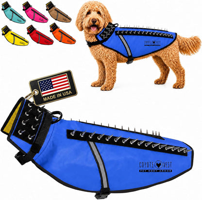 Coyotevest Dog Harness, Stab-Resistant Coyote Vest, Small, Neon Pink | Reflective Stab-Resistant Vest Helps Protect Small Dogs from Coyotes, Aggressive Dogs and Birds of Prey, Made in the USA39