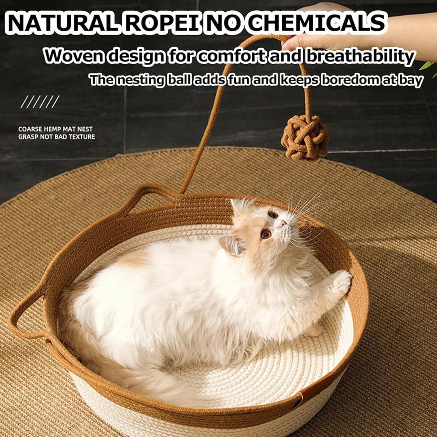 instinct-basket-stimuli-handwoven-cat-basket-for-cats-large-round-boho-cat-bed-cotton-rope-weave-scratchable-breathable-reduces-bed-rejection-for-cats