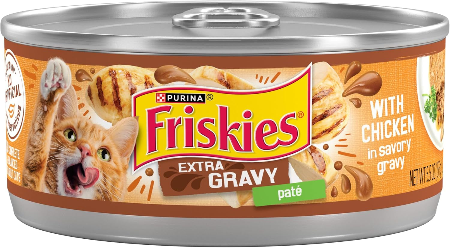 purina-friskies-gravy-pate-wet-cat-food-extra-gravy-pate-with-chicken-in-savory-pack-of-24-5-5-oz-cans