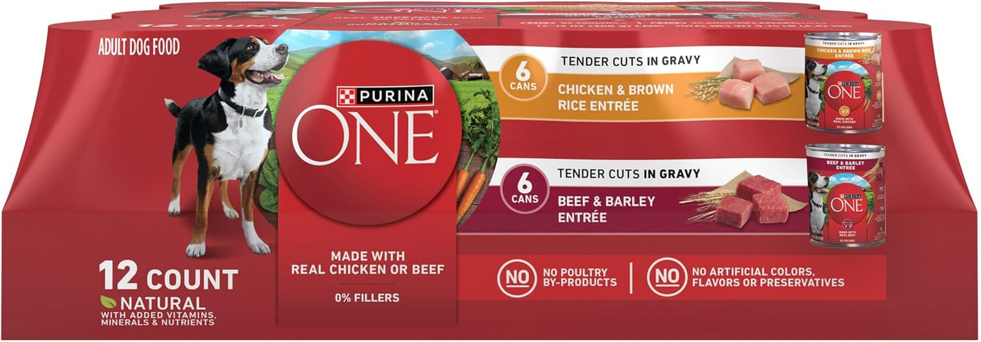 purina-one-natural-high-protein-dog-food-tender-cuts-in-gravy-chicken-and-brown-rice-entree-13-ounce-pack-of-12