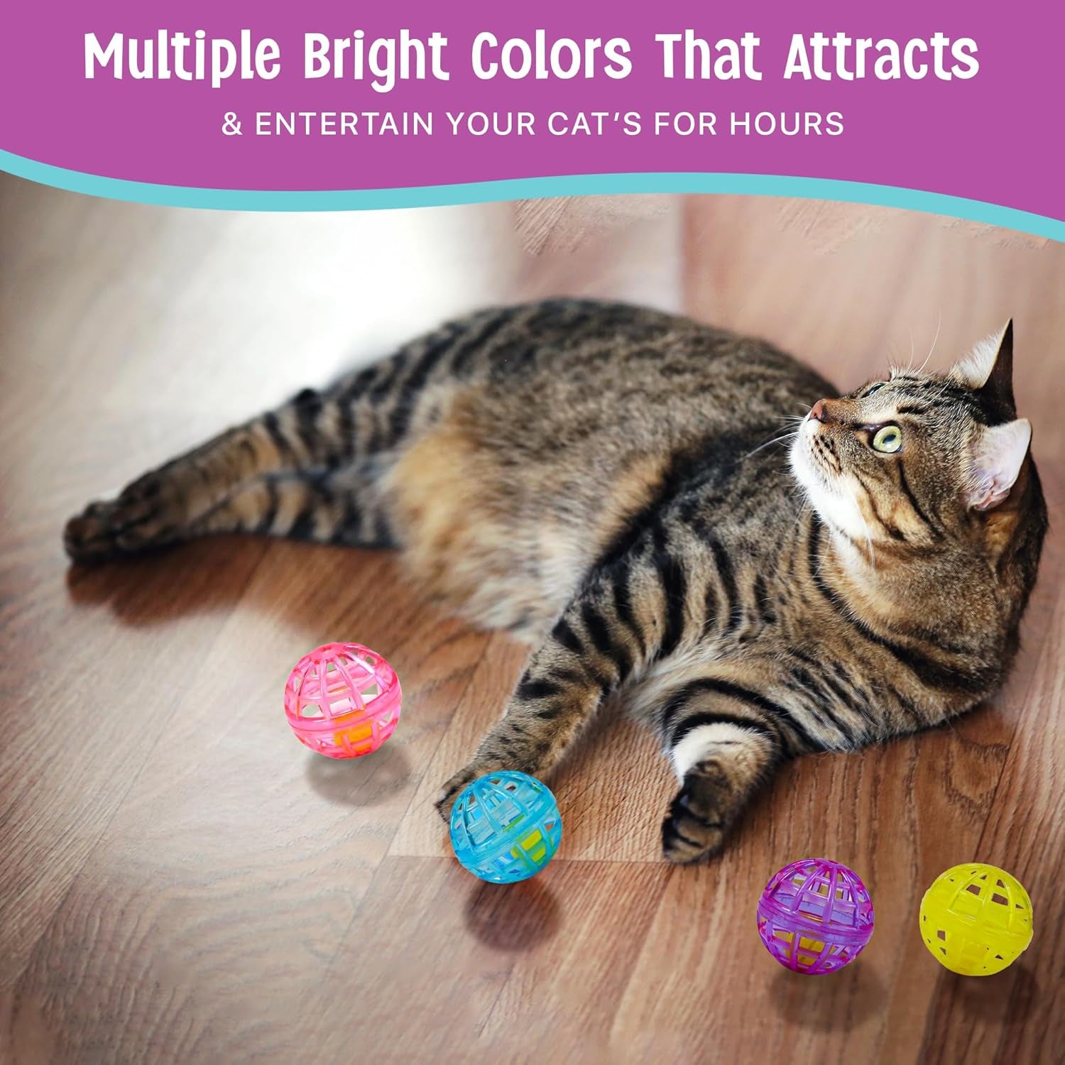 spot-lattice-balls-cat-toys-durable-fun-balls-with-bells-perfect-for-swatting-and-batting-colorful-toys-to-entertain-indoor-cats-and-kittens-1-5-inch-4-pcs