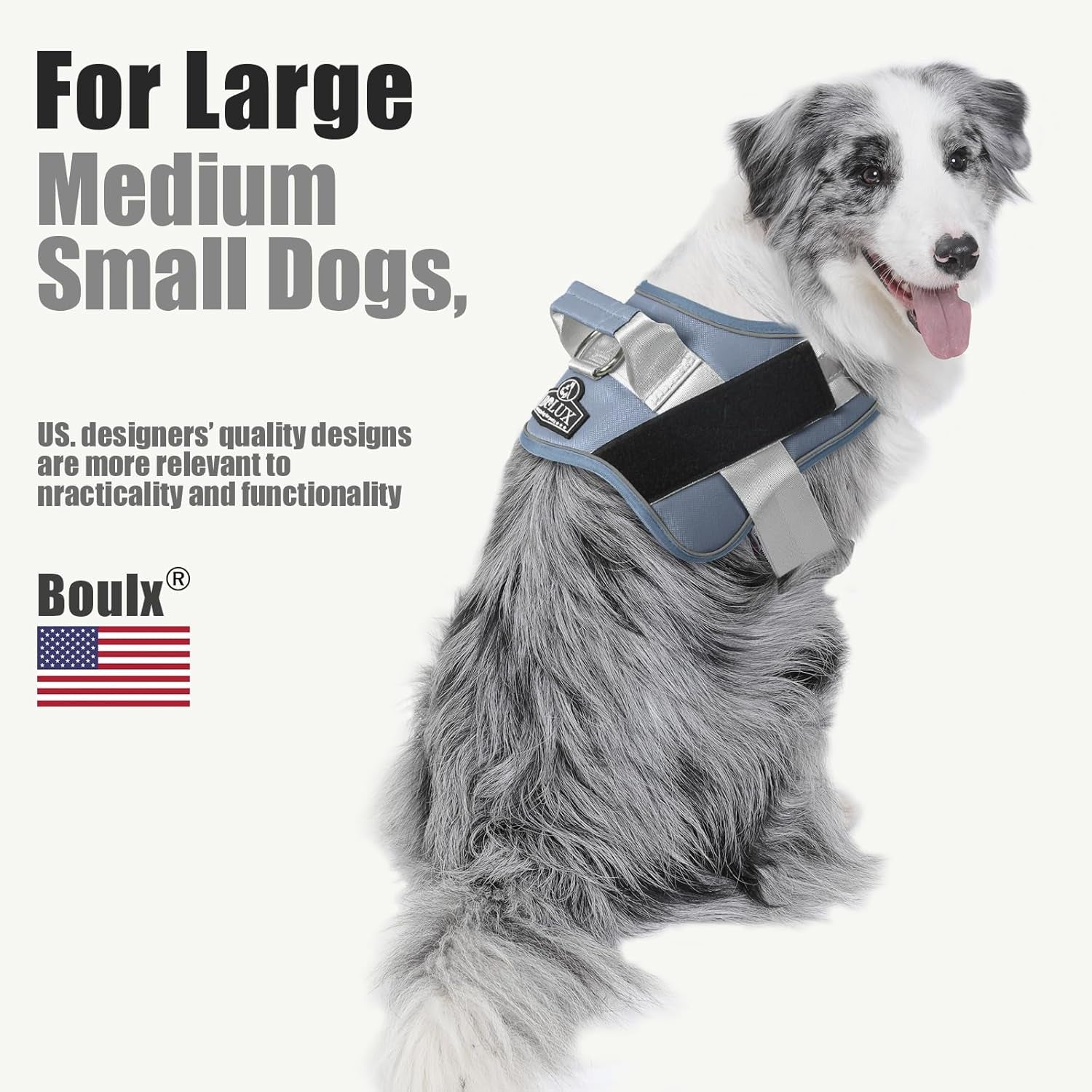 dog-harness-no-pull-reflective-dog-vest-breathable-adjustable-pet-harness-with-handle-for-outdoor-walking-no-more-pulling-tugging-or-choking-blue-s