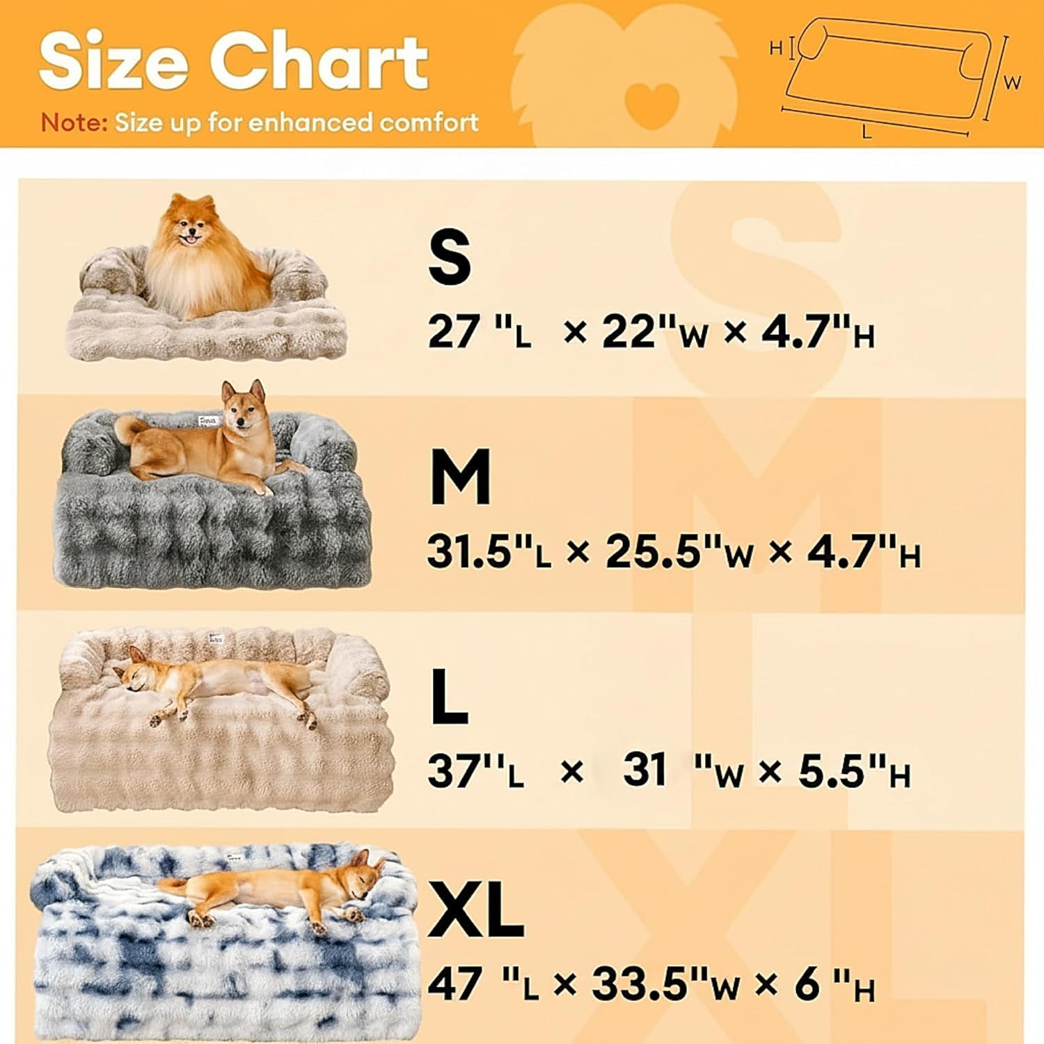 funny-fuzzy-pet-fluffy-fuzzy-couch-cover-calming-washable-dog-bed-sofa-protector-pets-mat-for-small-medium-dogs-and-cats-coffee-33-45-28-35-5-51-in