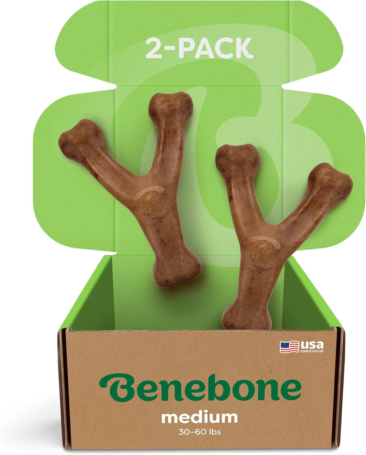 benebone-wishbone-durable-dog-chew-toy-for-aggressive-chewers-real-bacon-made-in-usa-medium