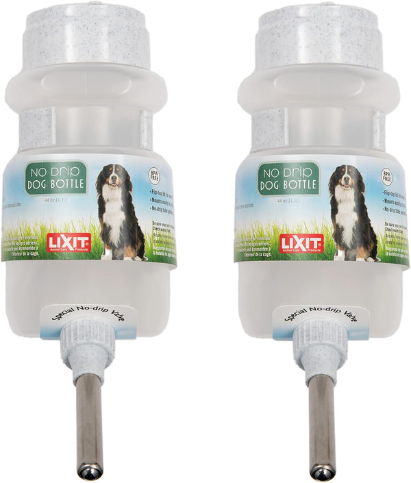 Lixit Top Fill Water Bottles for Dogs (44Oz), Assorted Color, 67103610