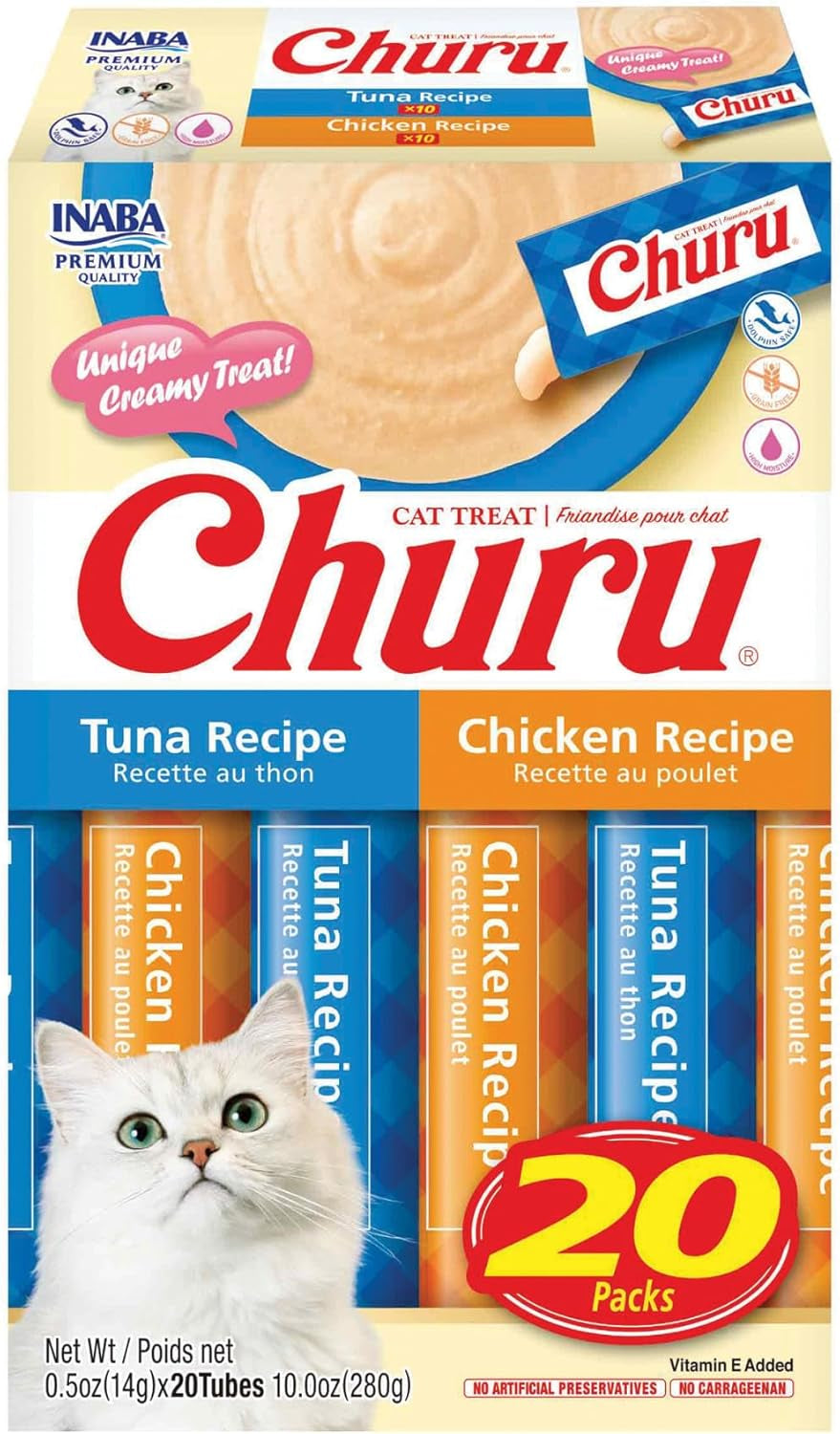 inaba-churu-cat-treats-lickable-squeezable-creamy-puree-cat-treat-with-vitamin-e-0-5-ounces-each-tube-20-tubes-tuna-chicken-variety