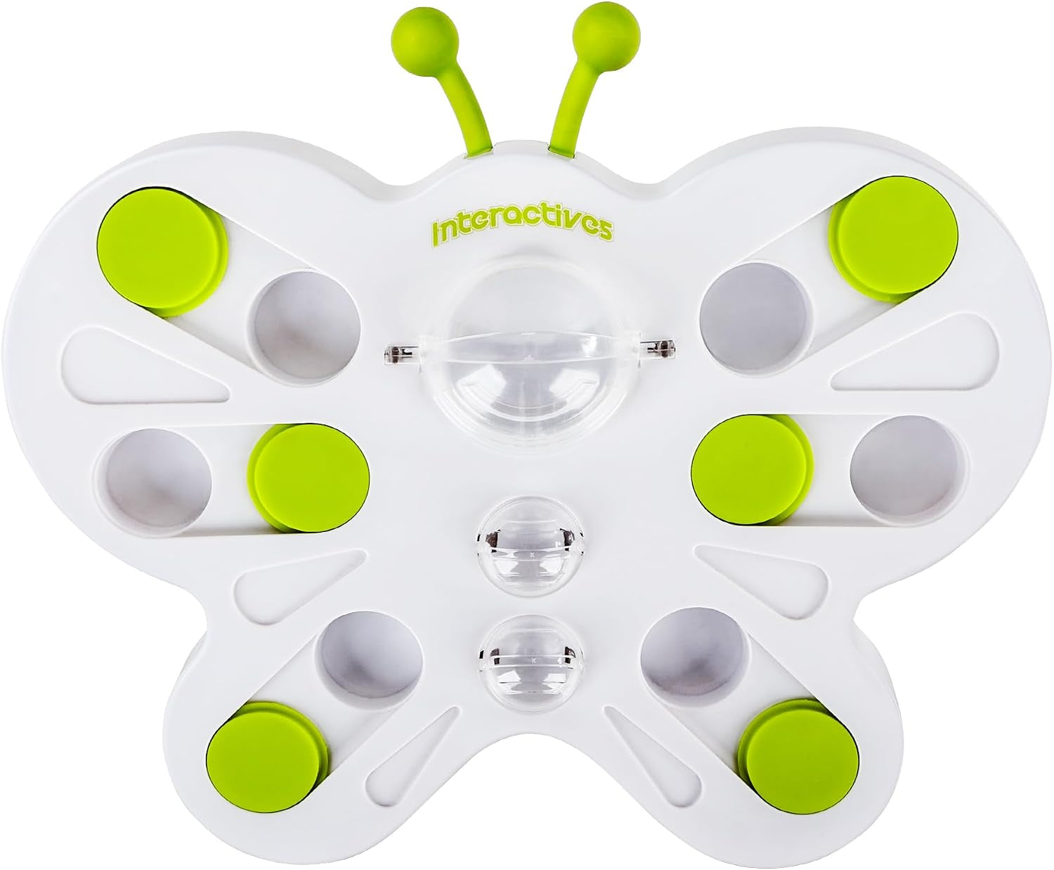 all-for-paws-interactive-cat-puzzle-feeder-slow-feed-toy-mental-stimulation-treat-dispenser-maze-for-indoor-cats-enrichment-cat-food-toy