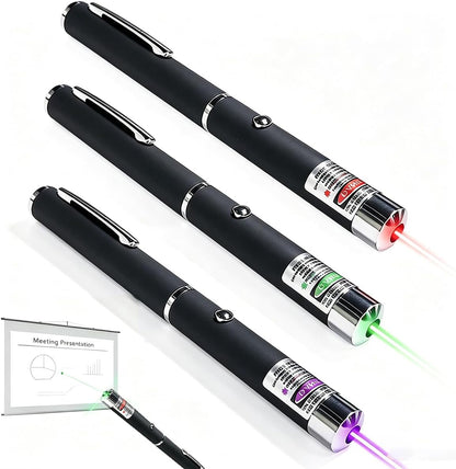 XIMIBI Red, Purple, Green, 3 Laser Demonstrators for Teaching and Meetings | Convenient Laser Demonstrator1