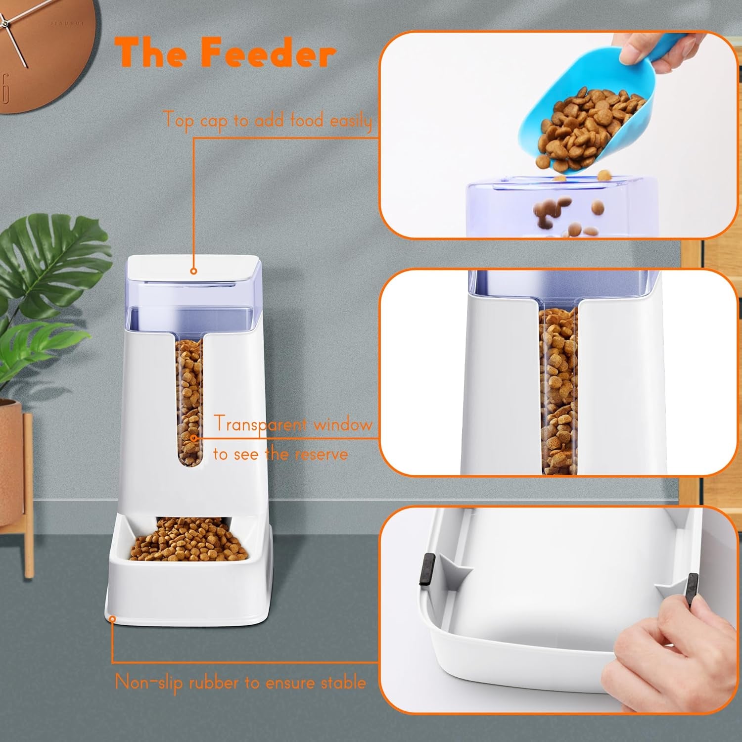 2-packs-automatic-cat-feeder-and-waterer-gravity-dog-food-and-water-dispenser-set-for-small-medium-big-pets-cats-dogs-puppy-kitten-1-gallon-x-2-white