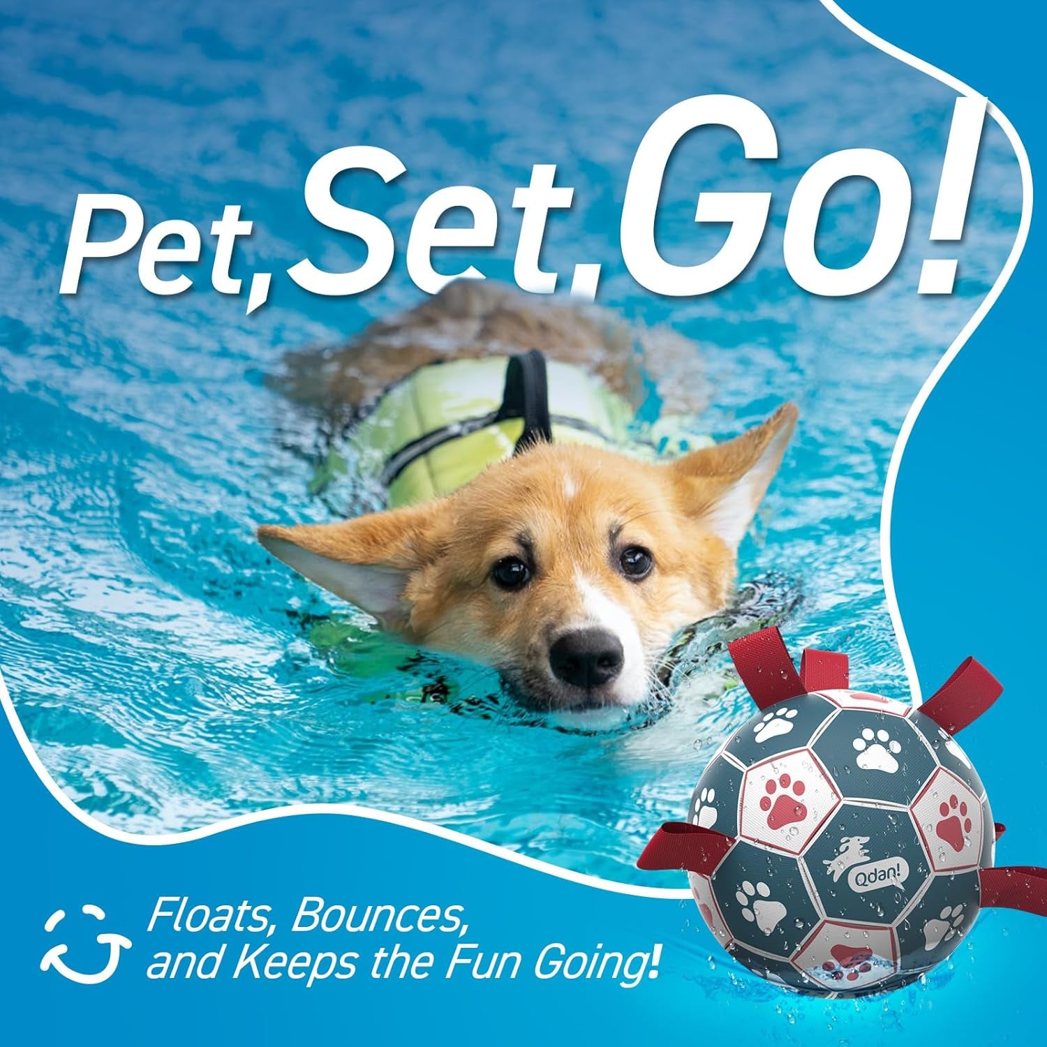 qdan-dog-balls-6-inch-dog-soccer-ball-with-straps-herding-balls-for-dogs-outdoor-dog-toys-balls-for-20-40-lb-dogs-puppy-ball-to-keep-them-busy-dog-pool-water-play-toy-puppy-birthday-gifts
