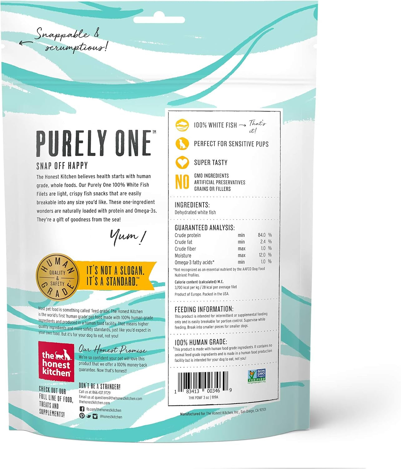 the-honest-kitchen-100-white-fish-filets-dog-treats-3-oz-wishes™