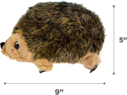 Outward Hound Hedgehogz Stuffed Dog Toy – Soft Plush Hedgehog, Grunts & Squeaks, Medium, 9" X 5" X 6.5"6
