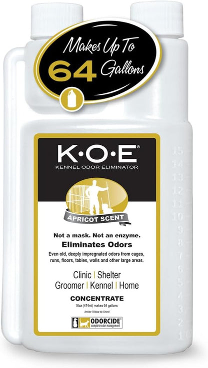 Odorcide K.O.E. Fresh Scent Odor Eliminator Concentrate – for Strong Odor on Cages, Floor, & More – Non-Enzymatic for Home & Dog Kennel – Home & Pet Supplies (1 Gal)10