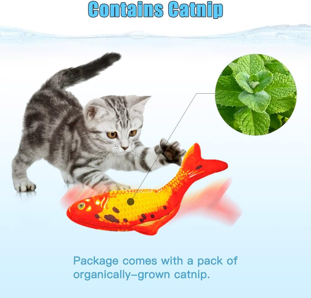 tooge-2-pack-9-floppy-fish-cat-toys-with-silvervine-and-catnip-for-indoor-cats-for-small-dogs-interactive-automatic-flopping-fish-cat-kicker-toys-for-cats-puppy-small-dog