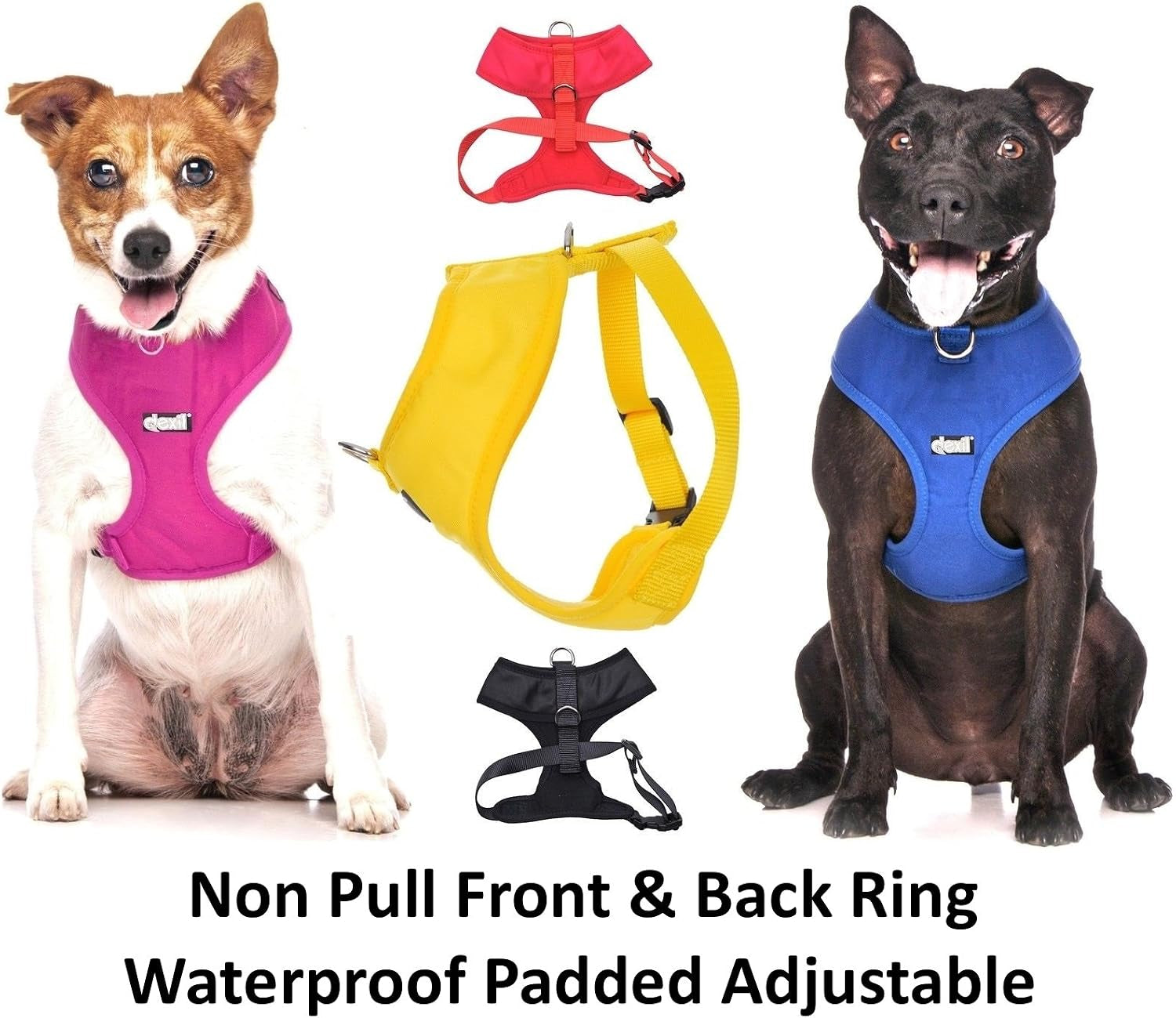 dexil-limited-adopt-me-i-need-a-new-home-yellow-color-coded-non-pull-front-and-back-d-ring-padded-and-waterproof-vest-dog-harness-prevents-accidents-by-warning-others-of-your-dog-in-advance-s