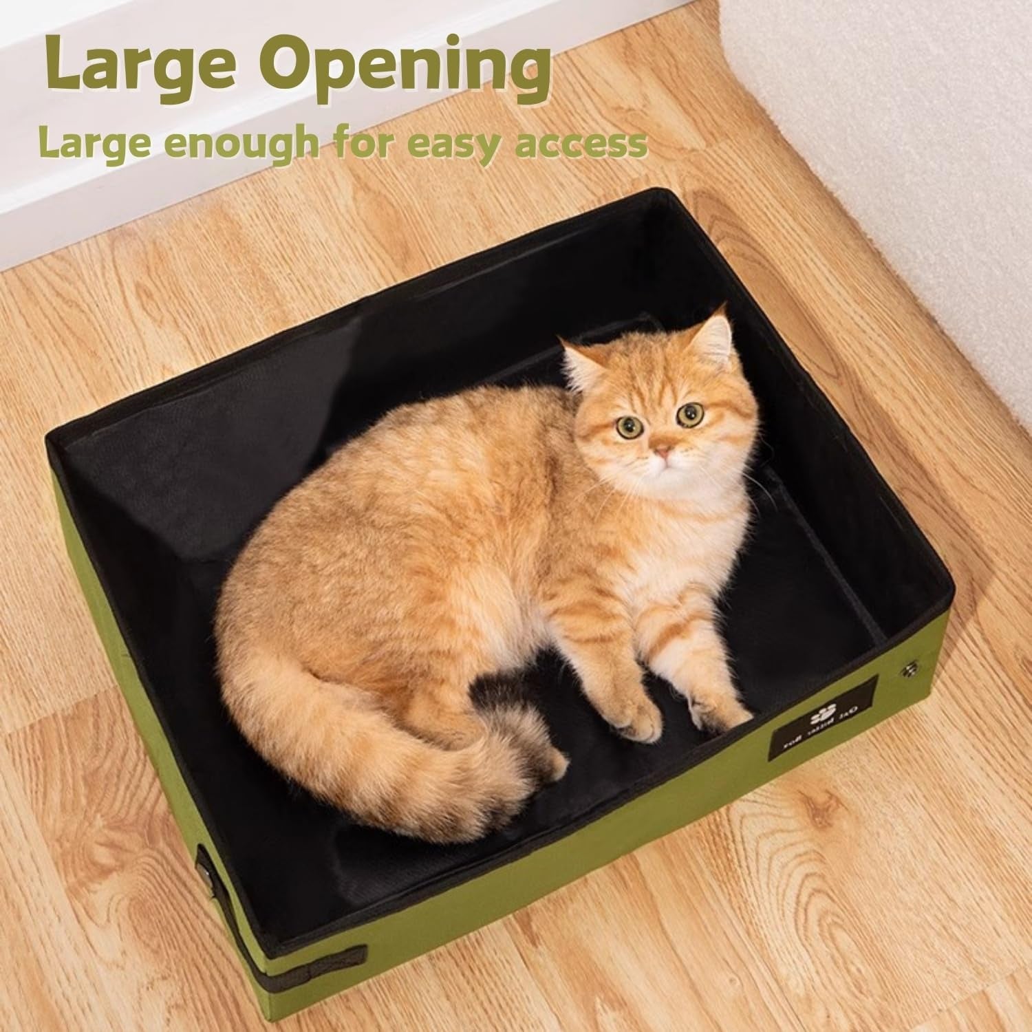 portable-foldable-cat-litter-box-waterproof-leak-proof-for-outdoor-camping-hotel-stays-road-trips-travel-essentials-for-cats-kittens-green-large