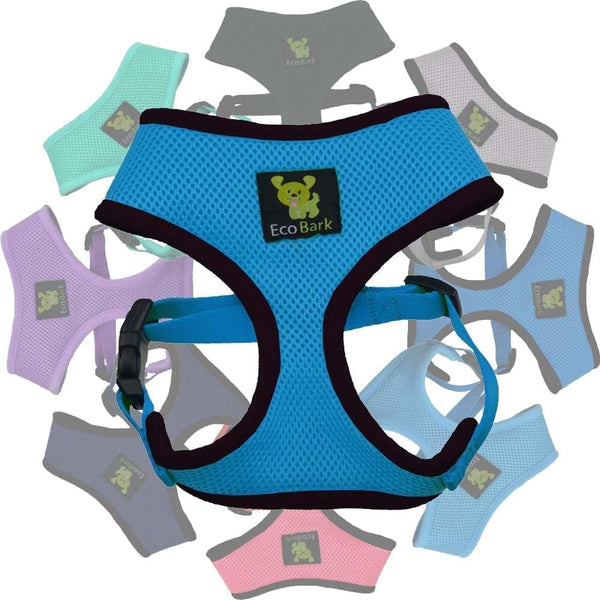Ecobark Dog Harness, Soft Mesh over the Head Vest Harness, Red, Small | Luxurious Eco Friendly No Pull & No Choke Design, Padded Breathable Body Halter, anti Rub, for Puppy, Toy & Small Breeds21