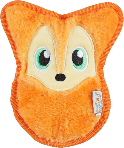 Outward Hound Durablez Minis – Squeaky Plush Dog Toy, No Stuffing for Less Mess, Interactive & Tough, Jumbo Squeaker, Puppies & Small Dogs, Pig, 6.8"7