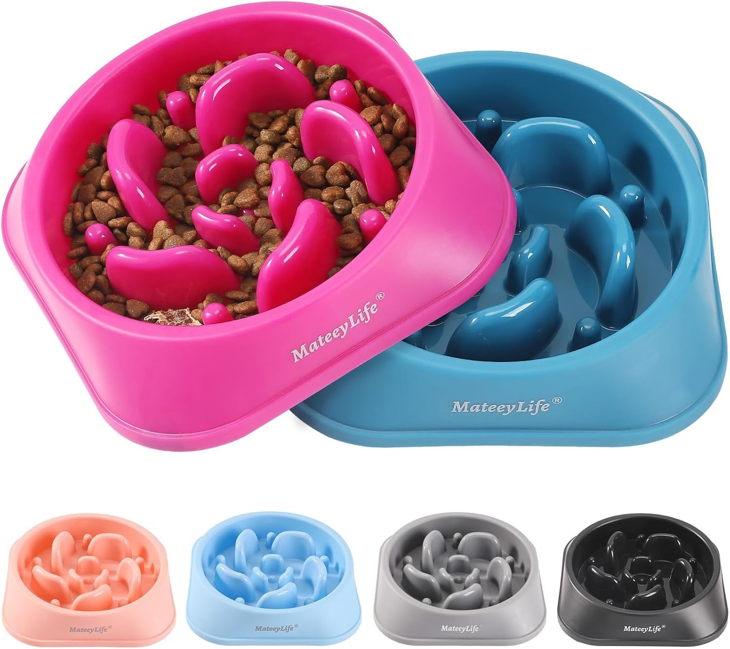 mateeylife-2-pack-slow-feeder-dog-bowls-2-cups-dog-puzzle-feeder-bowl-food-contact-safe-dishwasher-safe-non-slip-base-maze-design-for-fast-eaters-for-dogs-and-cats-daily-mealtimes