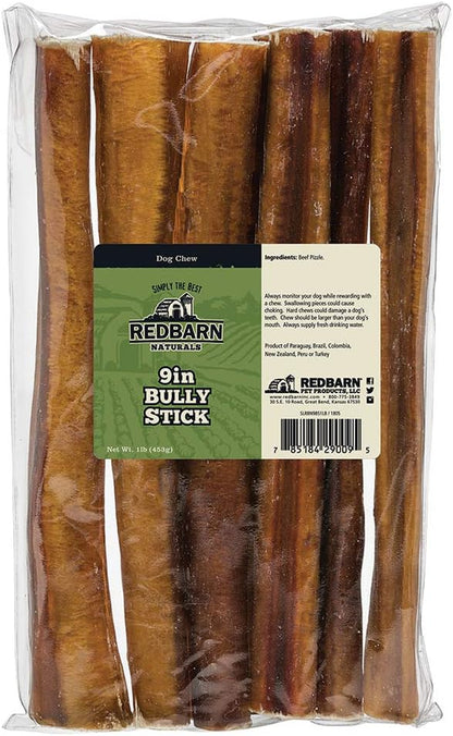 Redbarn Premium Bully Sticks for Dogs - 7 Inch, 6 Count - Long Lasting, Rawhide-Free, Slow Roasted, Low Odor & Highly Digestible, Single Ingredient Chews & All-Natural Dental Treats for Chewers22