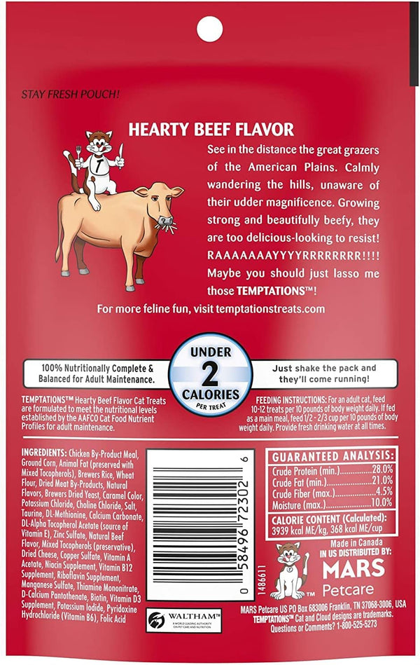 Temptations Cat Treats Temptations Huge Variety Pack, All 9 Flavors: Chicken, Medley, Turkey, Tuna, Catnip Fever, Beef, Surfer, Cookout 1 Pet Paws Notepad (9 Bags Total, 3 Ounces Each), 10 Piece Set6