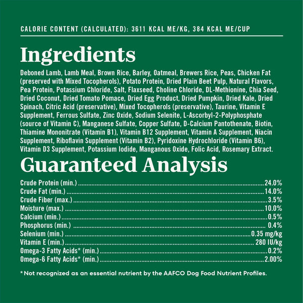 Nutro Natural Choice Small Bites Dry Dog Food, Lamb & Rice, 12 Lb | Non-Gmo, Real Lamb #1 Ingredient, No Corn, Wheat, Soy, Crafted in USA, Supports Energy, Bones, Muscles, Dental Health, Skin6