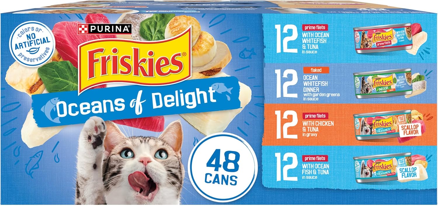 purina-friskies-wet-cat-food-variety-pack-oceans-of-delight-flaked-and-prime-filets-pack-of-40-5-5-oz-cans