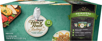 Purina Fancy Feast Medleys Primavera Wet Cat Food, 3 Oz. Cans, 24 Pack1