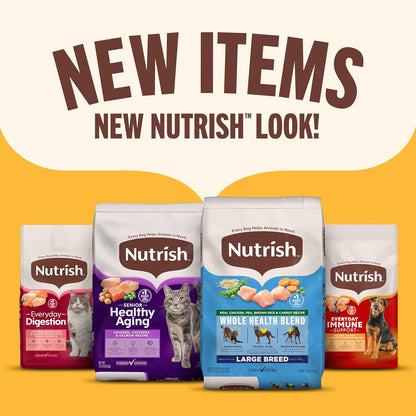 Nutrish Indoor Complete Dry Cat Food, 6 Lb. Bag (Rachael Ray) | Chicken, Lentils & Salmon Recipe, Crafted for Adult Indoor Cats, Veterinarian Reviewed Formula9