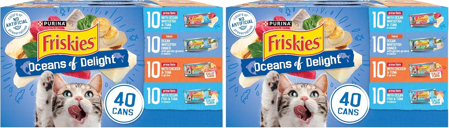 purina-friskies-wet-cat-food-variety-pack-oceans-of-delight-flaked-and-prime-filets-pack-of-40-5-5-oz-cans