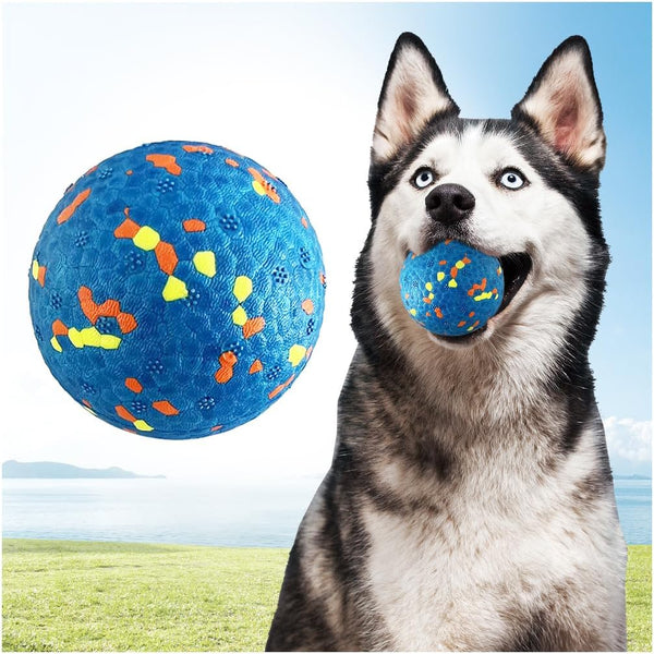 Mankoda Dog Balls, 3" Indestructible Tennis Balls for Aggressive Chewers | Floating Fetch Toys, Durable ETPU Rubber, Bouncing & Lightweight, Interactive Chewing Safe for Medium Large Dogs - 3 Pack10