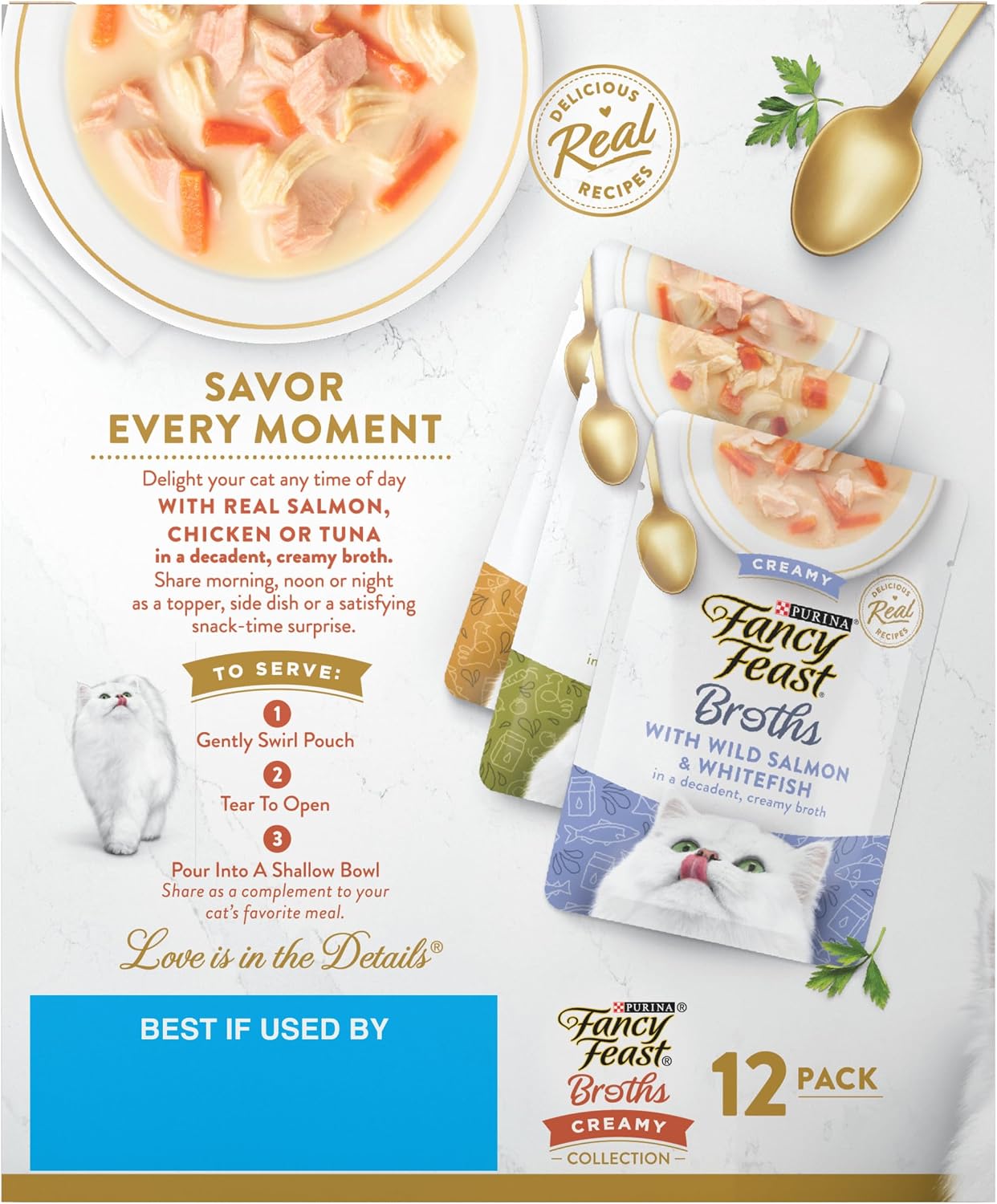 fancy-feast-purina-grain-free-wet-cat-food-variety-pack-broths-creamy-collection-12-1-4-oz-pouches